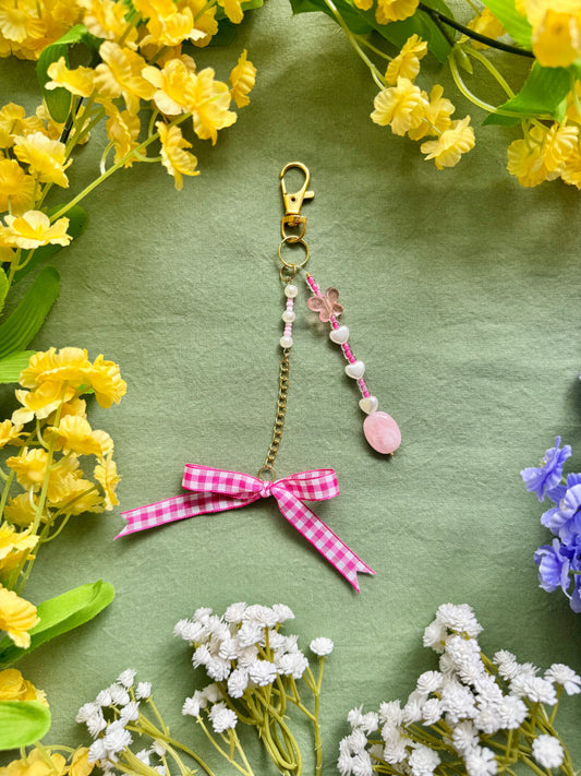 Cherry Blossom Picnic Bag Charm