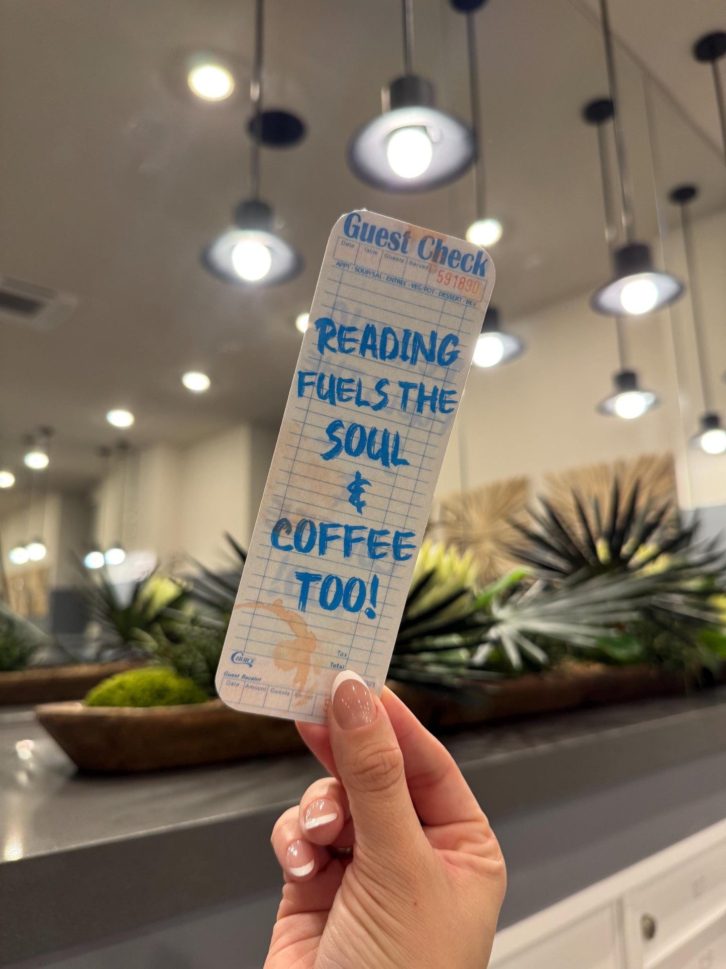 Book & Coffee Lovers Bookmark!