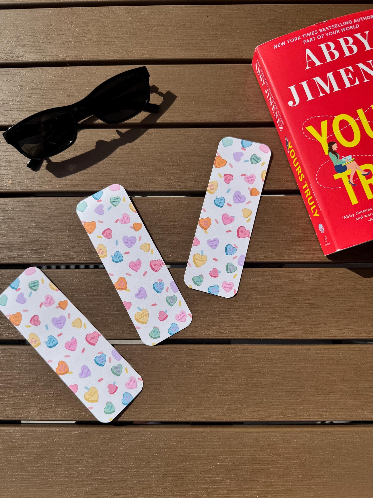 Heart Candy Bookmark | Valentine's Day Book Lover Gift