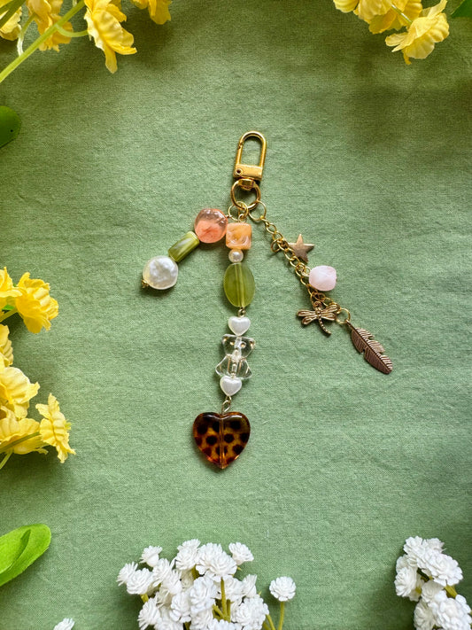 Golden Daydream Bag Charm