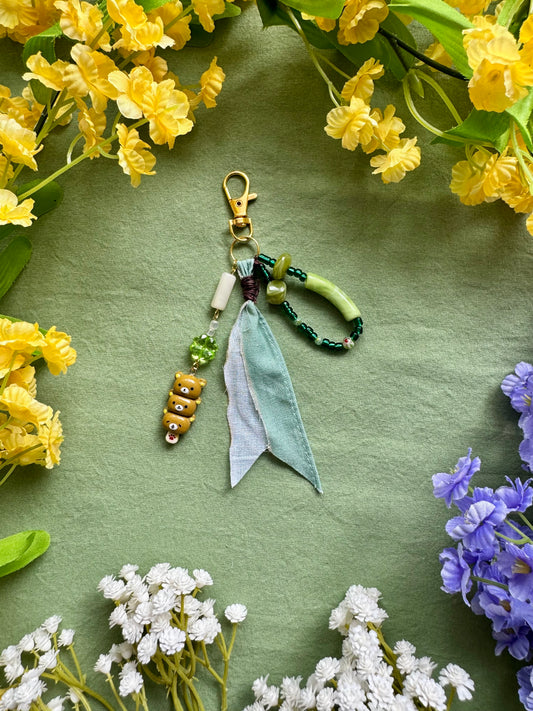 Meadow Bear Bag Charm