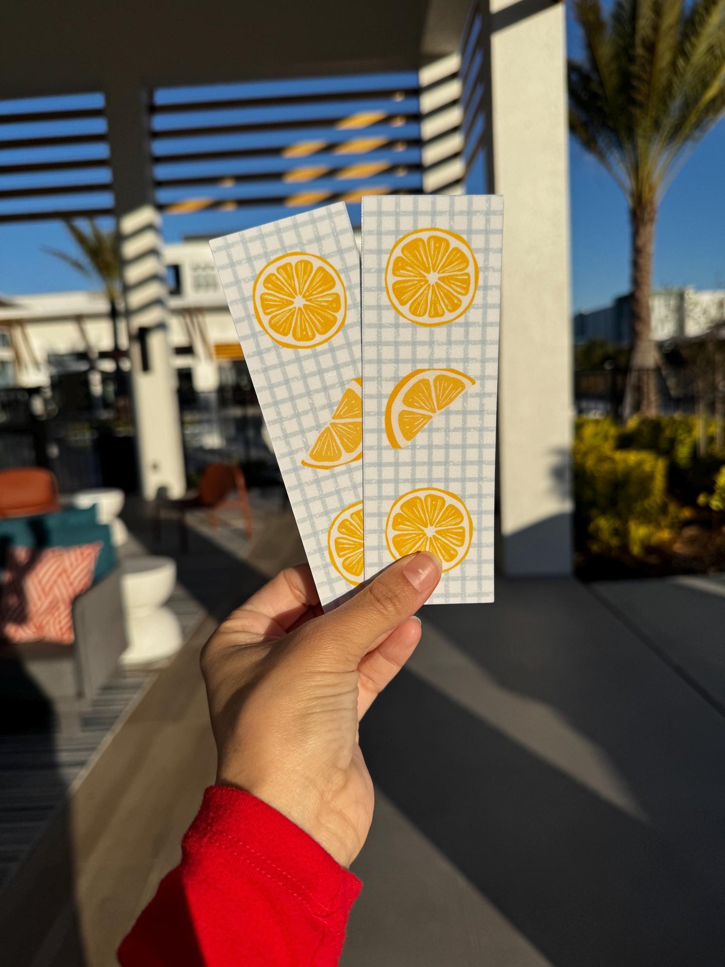 Lemon Bookmark | Citrus Reader Gift