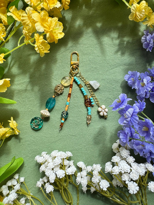 Sea-glass Stroll Bag Charm