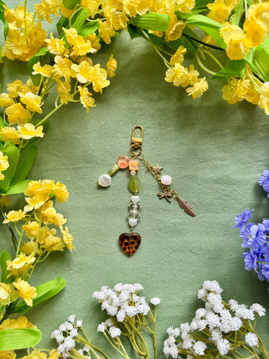 Golden Daydream Bag Charm