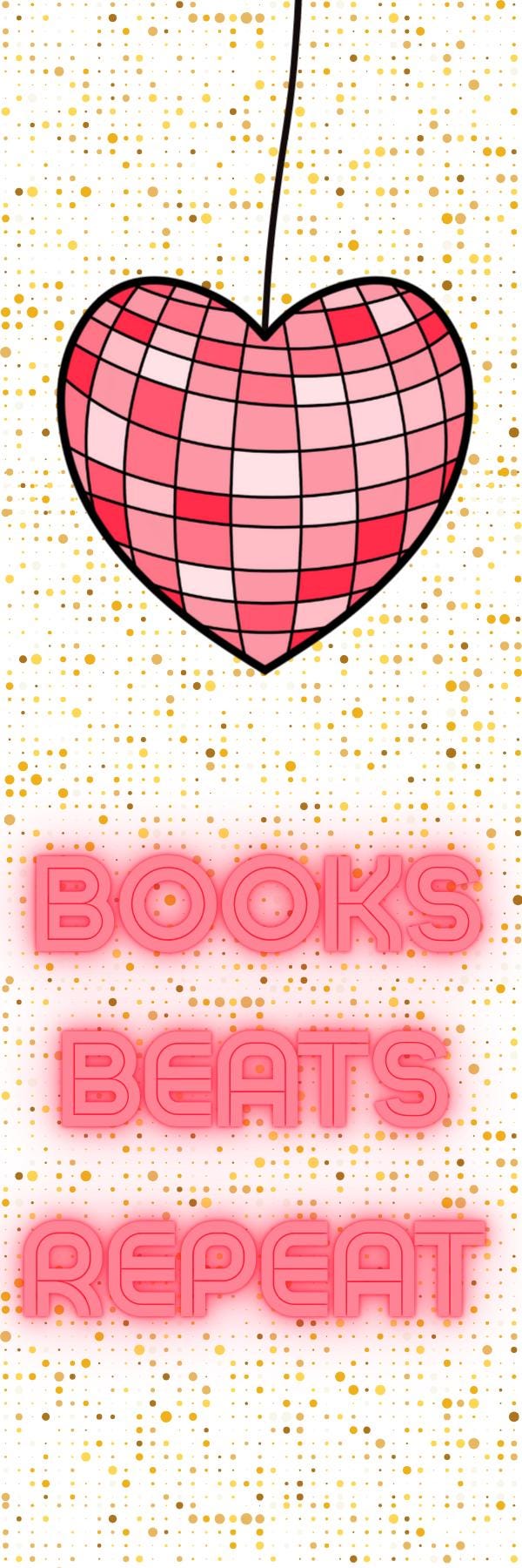 Disco Lovers | Books Beats Repeat | Bookmark For Music Lovers