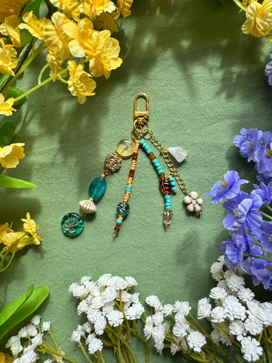 Sea-glass Stroll Bag Charm