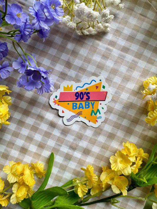 Neon Nineties Baby – bright, bold, and totally 90’s.