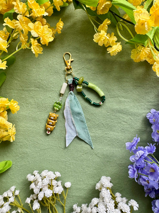 Meadow Bear Bag Charm
