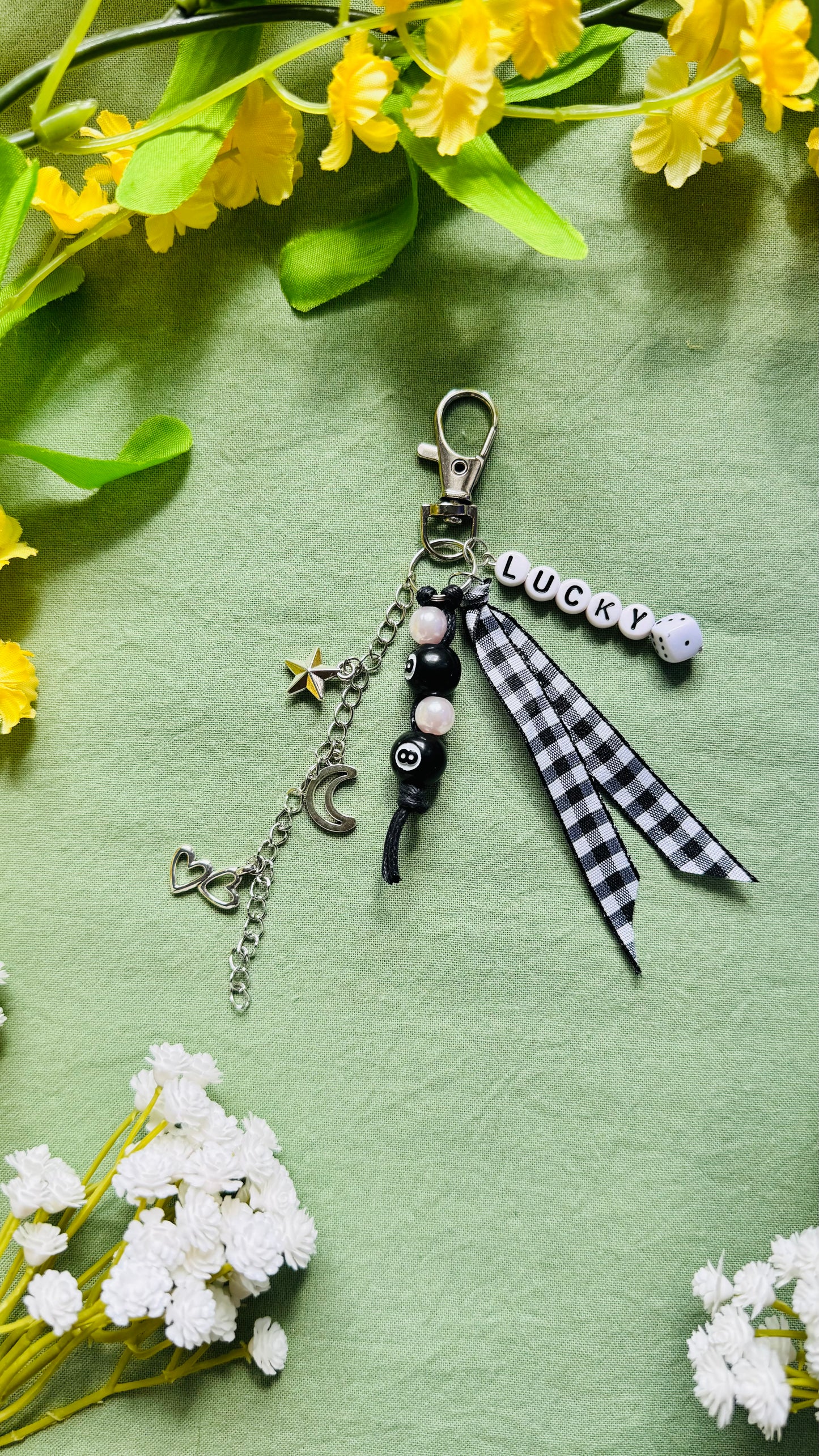 Lucky Dice Bag Charm