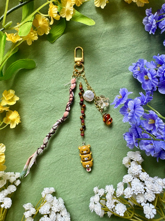 Honey Garden Bear Bag Charm