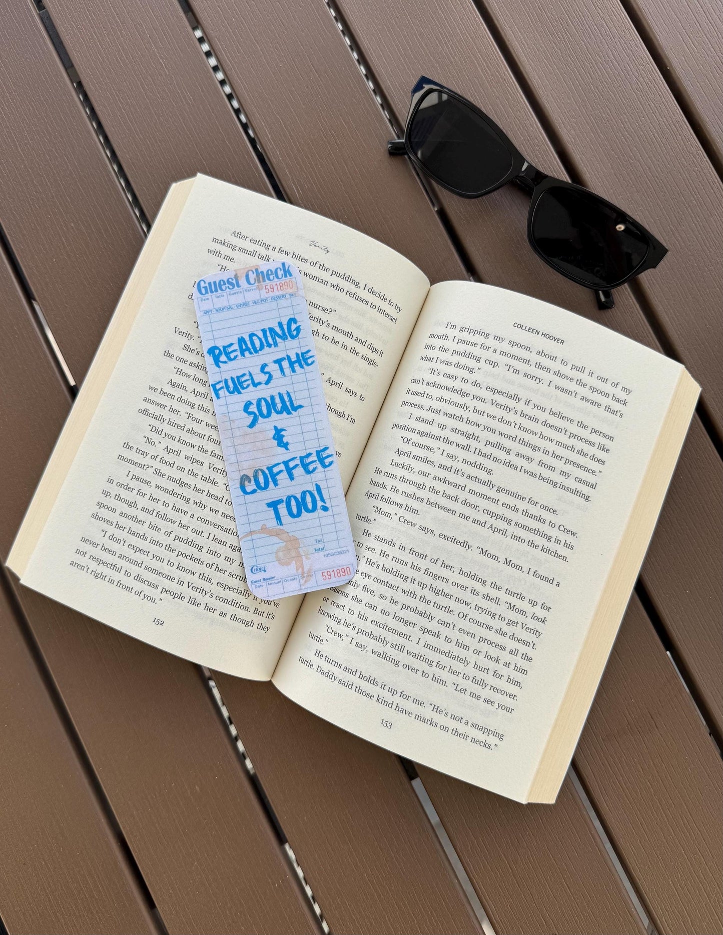 Book & Coffee Lovers Bookmark!