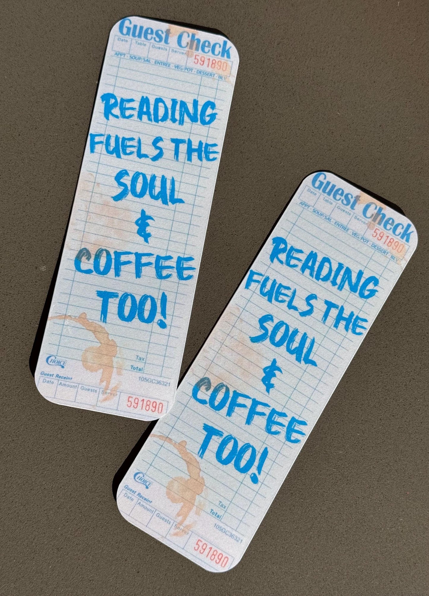 Book & Coffee Lovers Bookmark!