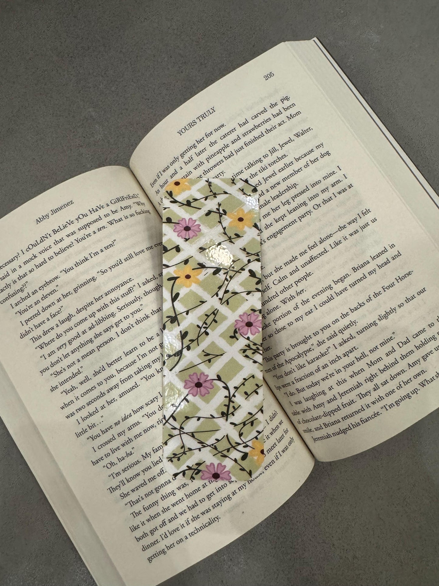 Flowers are forever Bookmark!